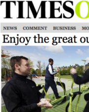 Fitness Expert interviewed by The Times