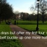 Winter Exercising in Primrose Hill