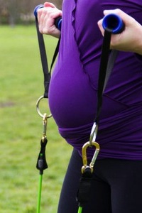 Pre-natal training, bicep curl