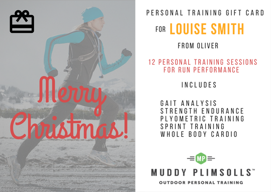 personal training gift card Muddy Plimsolls 2016